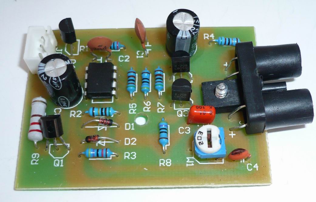 BXG-230, плата управления оптопарой включения, особое внимание на подстроечный резистор –он весь проржавел