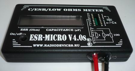 ESR-micro 4.0S с установленной платой Грааля.